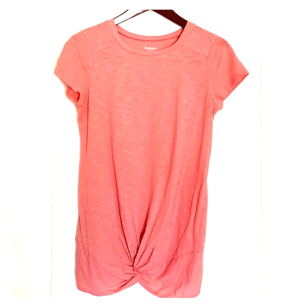 Pink maternity T-shirt